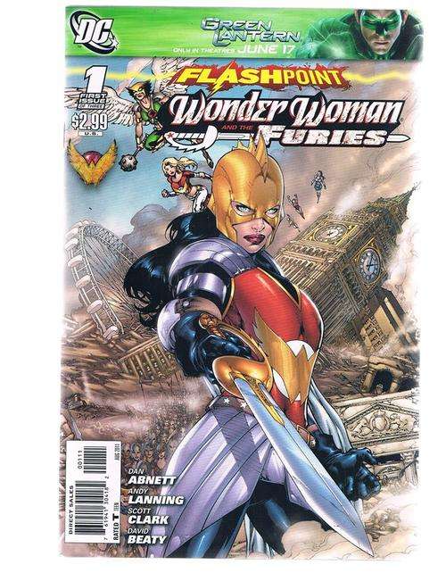 FLASHPOINT: WONDER WOMAN and the FURIES 1-3 MINT