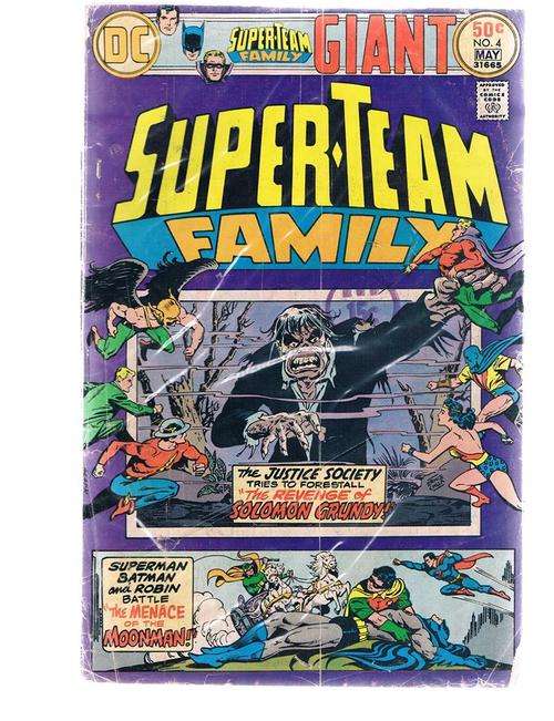 SUPER-TEAM FAMILY # 4 MAY.1976 CONDT GOOD