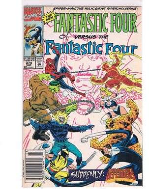FANTASTIC FOUR # 374 CONDT GOOD ++