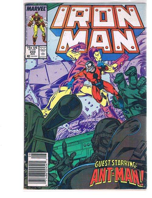 IRON MAN # 233 CONDT GOOD++