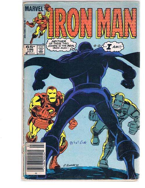 IRON MAN # 196 CONDT GOOD