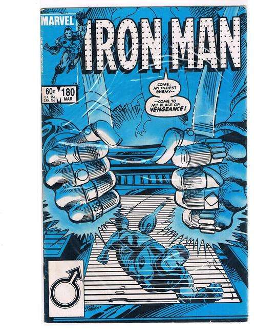 IRON MAN # 180 CONDT GOOD++
