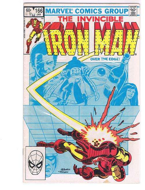 IRON MAN # 166 GOOD +