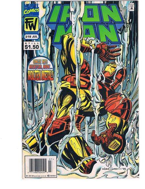 IRON MAN # 318 NEAR MINT