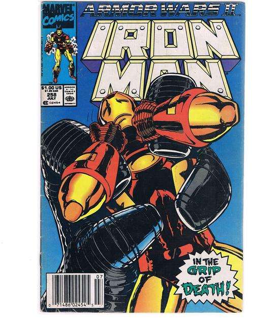IRON MAN # 258 GOOD++