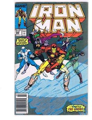 IRON MAN # 240 GOOD++