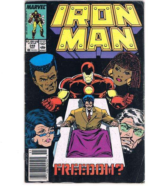 IRON MAN # 248 GOOD