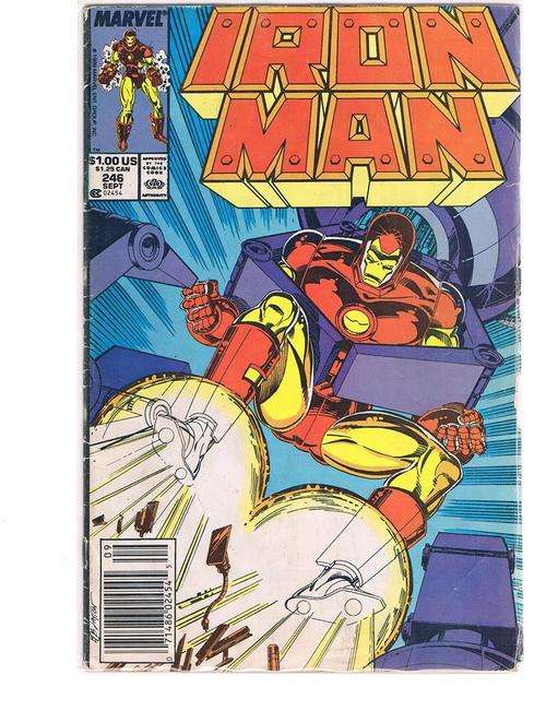 IRON MAN # 246 GOOD