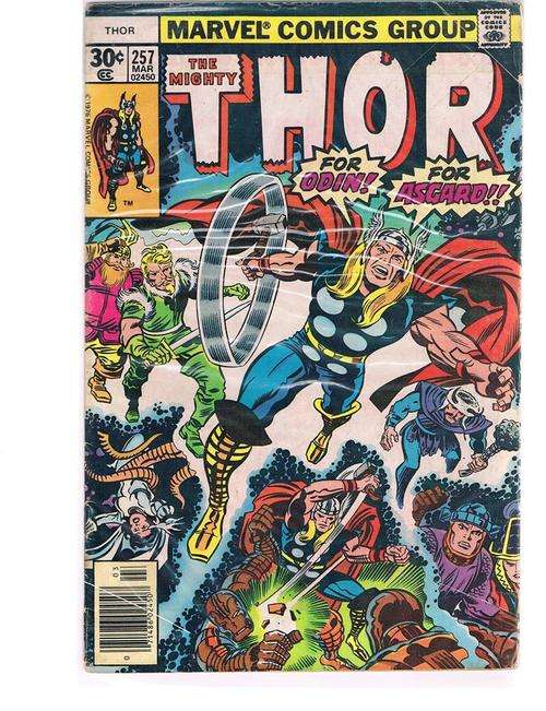 THE MIGHTY THOR # 257 CONDT GOOD++