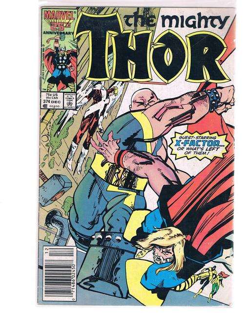 THE MIGHTY THOR # 374 CONDT GOOD+