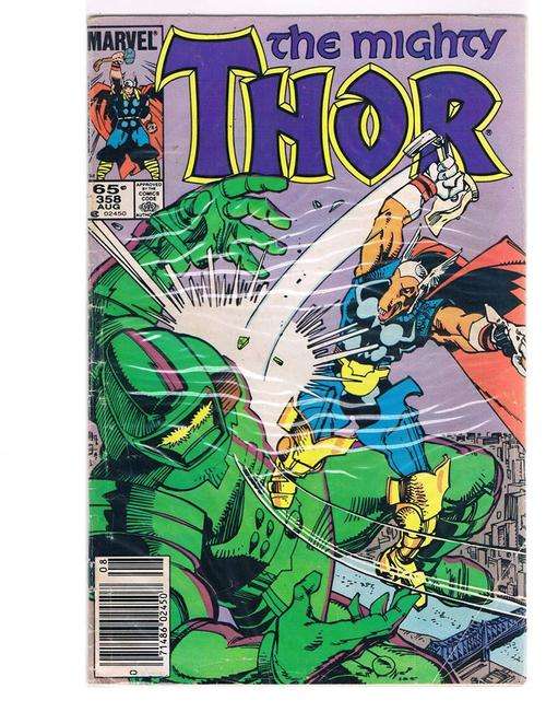 THE MIGHTY THOR # 358 CONDT GOOD+
