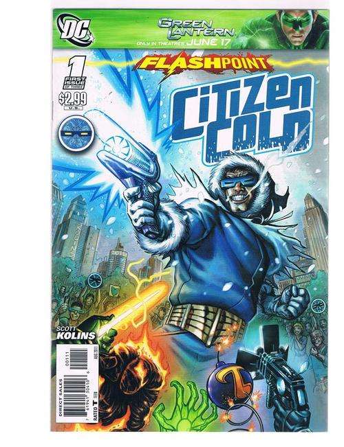 FLASHPOINT - CITIZEN COLD # 1, 2 & 3 COMPLETE SET - MINT