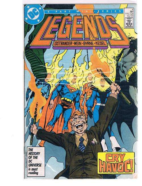 LEGENDS # 4 CONDT GOOD ++