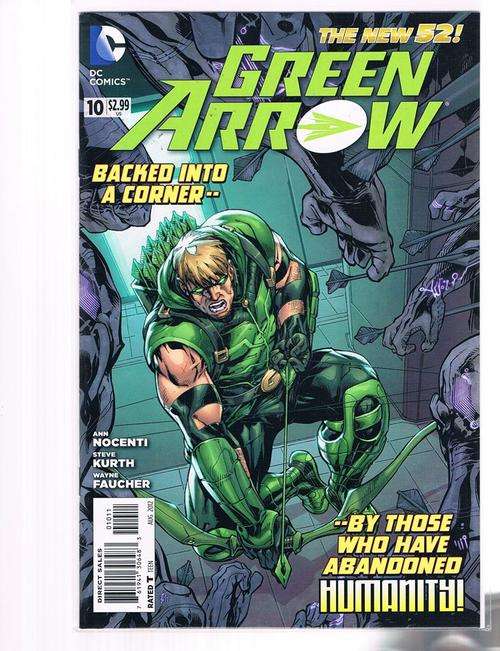 THE NEW 52 - GREEN ARROW # 10 MINT
