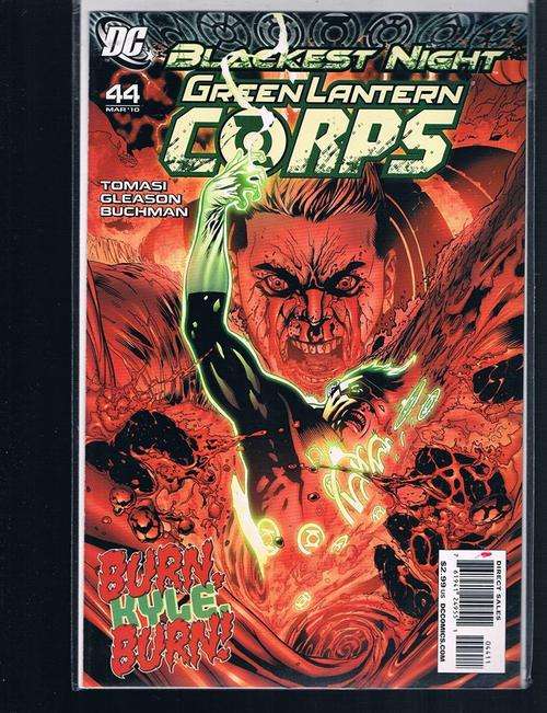 BLACKEST NIGHT # 44 - MINT-GREEN LANTERN CORPS