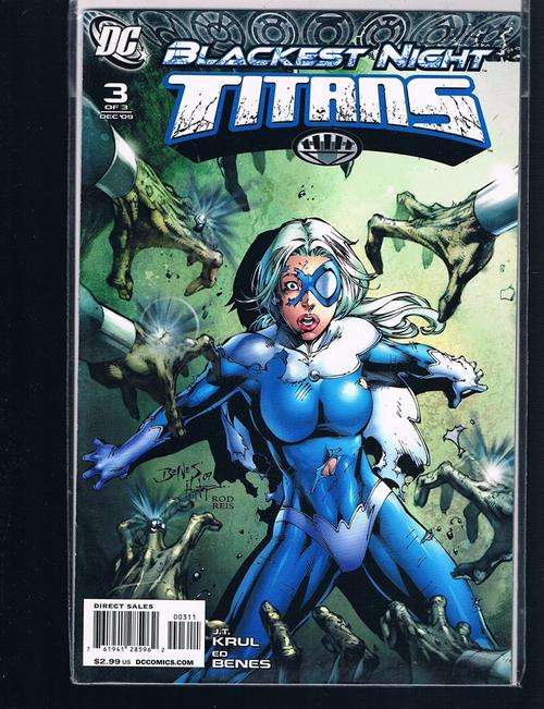 BLACKEST NIGHT # 3 of 3 - MINT-TITANS