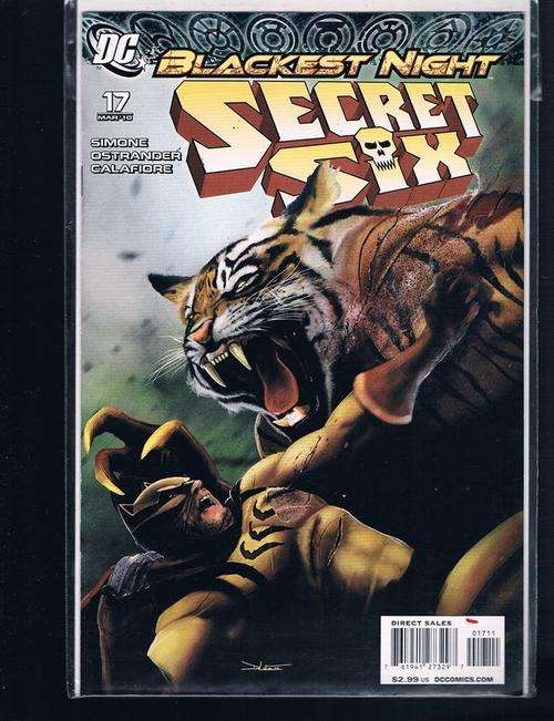 BLACKEST NIGHT # 17 - MINT-SECRET SIX
