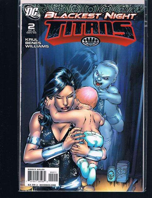 BLACKEST NIGHT # 2 of 3 - MINT-TITANS