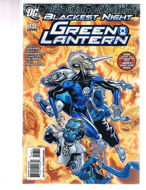 BLACKEST NIGHT - GREEN LANTERN # 48 MINT