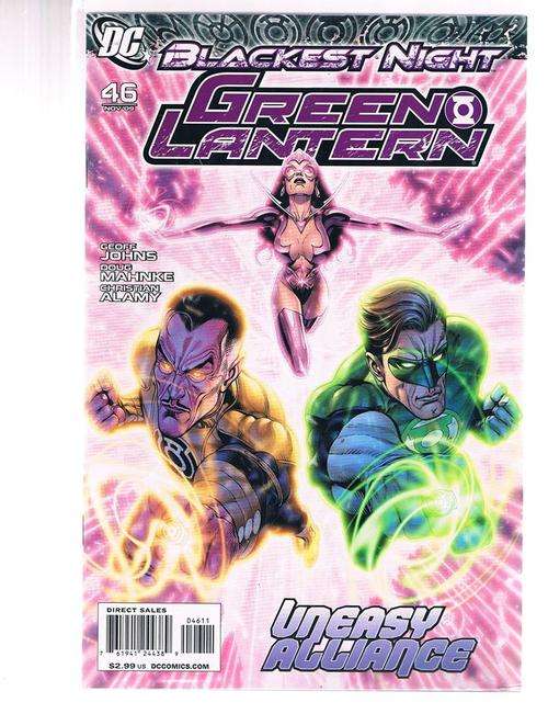 BLACKEST NIGHT - GREEN LANTERN # 46 MINT