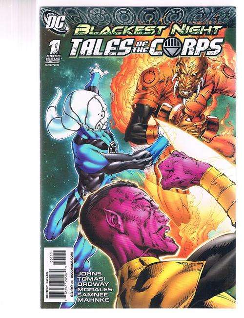 BLACKEST NIGHT-TALES of the CORPS # 1 OF 3 MINT
