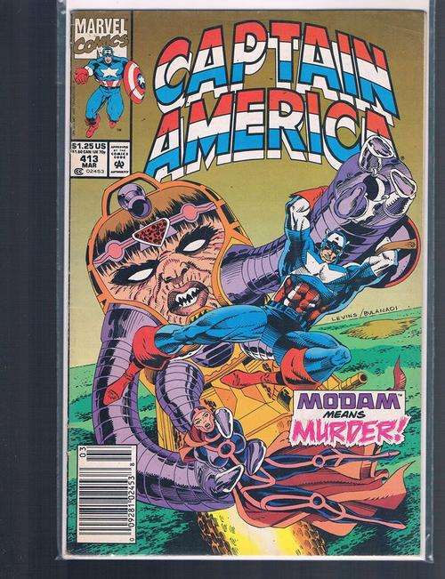 CAPTAIN AMERICA # 413 CONDT GOOD ++