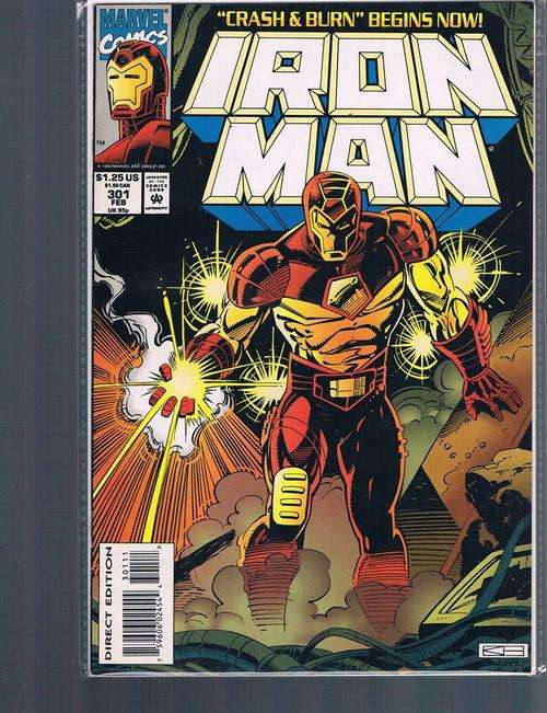 IRON MAN # 301 CONDT GOOD ++