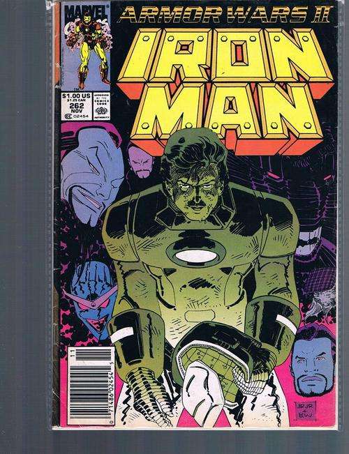 IRON MAN # 262 CONDT GOOD ++