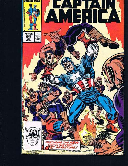 CAPTAIN AMERICA # 335 NEAR MINT