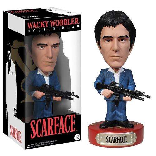 Tony Montana Bobble Head Figure: Scarface x Wacky Wobbler Series