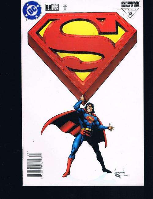 SUPERMAN THE MAN OF STEEL # 58 MINT