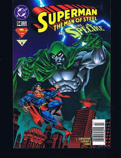 SUPERMAN THE MAN OF STEEL # 54 MINT