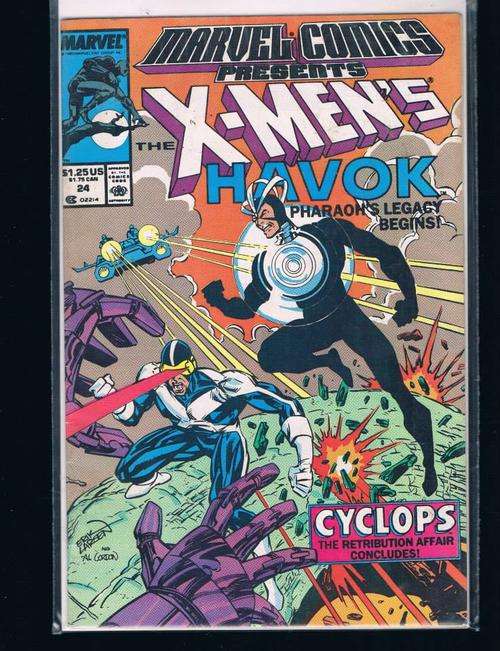 THE X-MENS HAVOC # 24 CONDT GOOD +