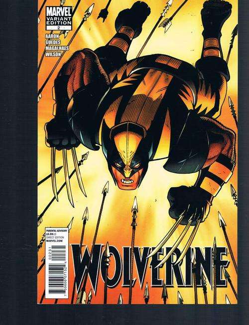 WOLVERINE # 2 ADAMS VARIANT COVER - MINT