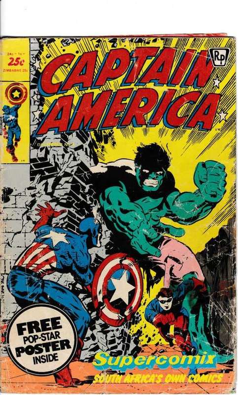 CAPTAIN AMERICA/SUPERCOMIX # 4 CONDT FAIR-