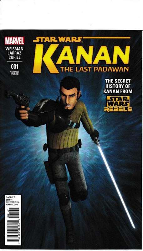 STAR WARS/KANAN THE LAST PADAWAN # 001 VARIANT EDITION - MINT