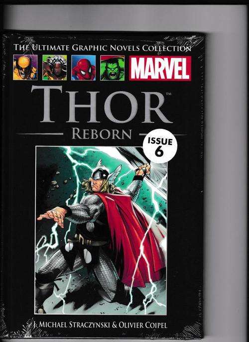 THE ULTIMATE GRAPHIC NOVELS COLLECTION H/C - THOR/REBORN # 52 MINT & SEALED.