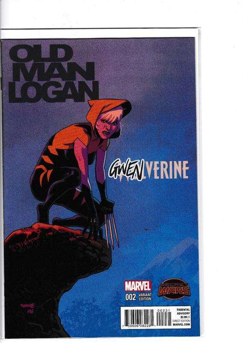 OLD MAN LOGAN # 002 GWENVERINE VARIANT COVER - MINT