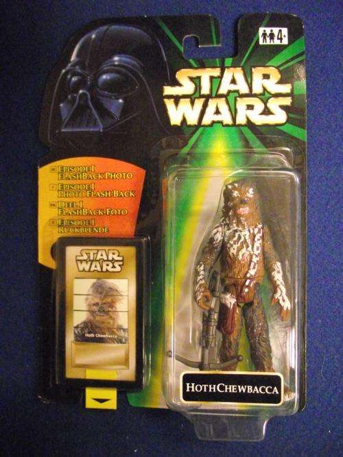 STAR WARS POWER OF THE FORCE 2 EUROPEAN FLASHBACK HOTH CHEWBACCA