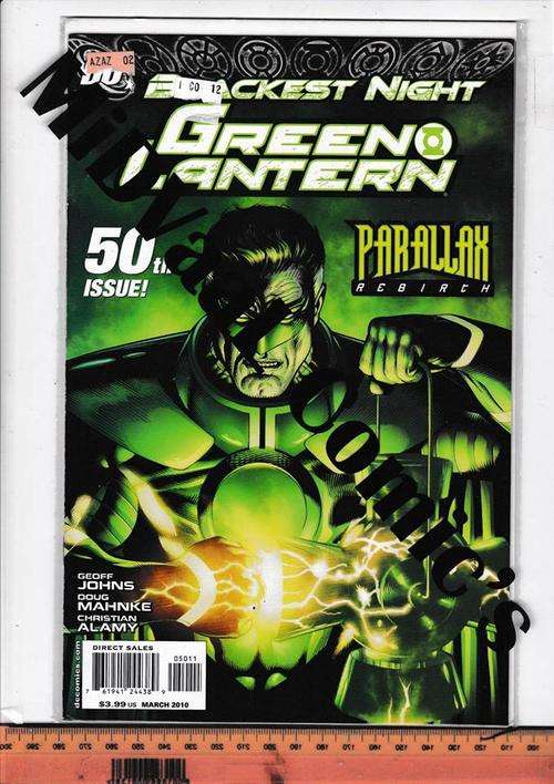 BLACKEST NIGHT / GREENLANTERN 50th ISSUE! - MINT
