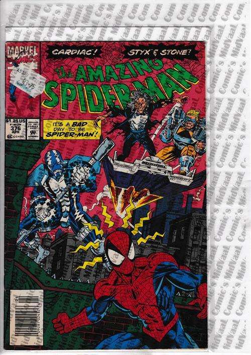 THE AMAZING SPIDER-MAN # 376 CONDT GOOD