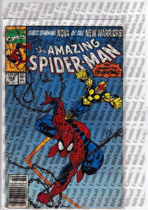 THE AMAZING SPIDER-MAN # 352 CONDT GOOD