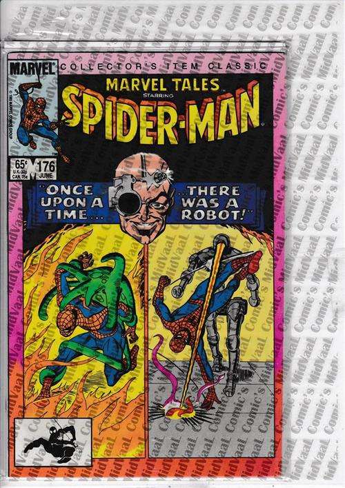 MARVEL TALES starring SPIDER-MAN # 176 JUNE 1985 NEAR MINT