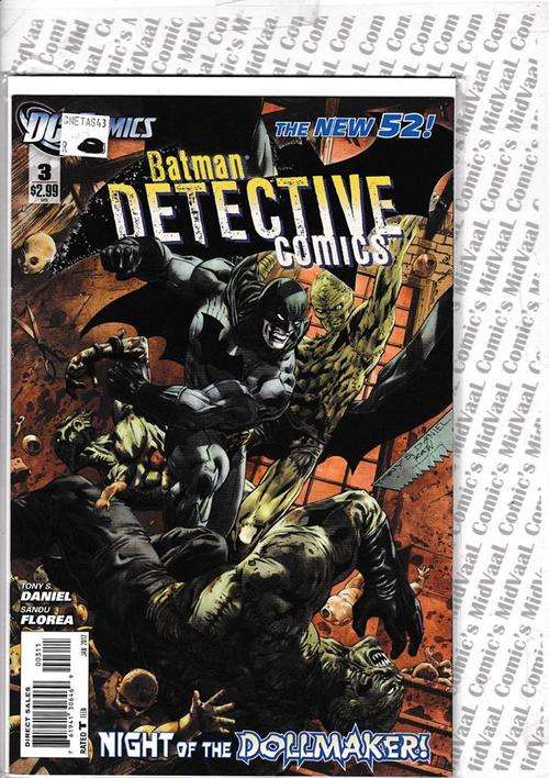 BATMAN DETECTIVE COMICS/THE NEW 52! # 3 MINT