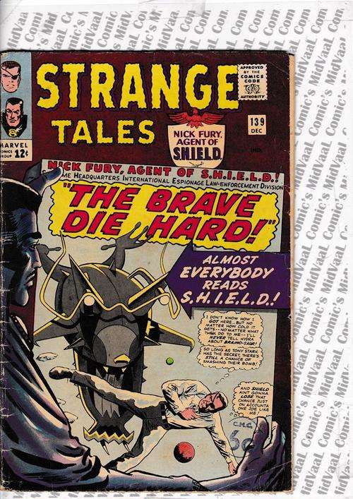 STRANGE TALES # 139 DEC.1965 CONDT GOOD+