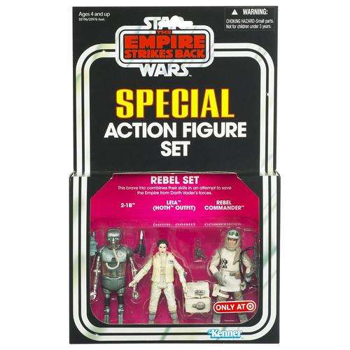 Kenner Star Wars The Empire Strikes Back Special Exclusive Action Figure 3Pack Rebel Set 21B,