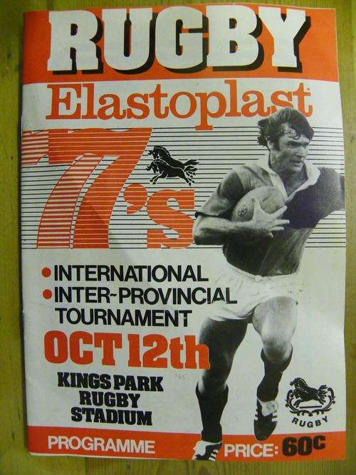 Rugby Programme - 1985 Elastoplast Sevens