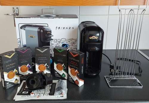 Caffeluxe Friends Duo Nespresso & Dolce Gusto Compatible Coffee Machine - Local