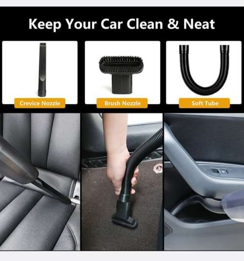 Carsun Handheld Vacuum Cleaner Large Capacity for Car
