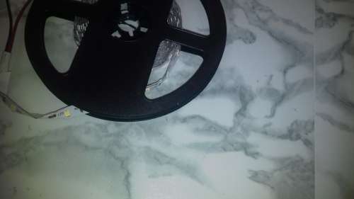 12v dv led 5m light with adhesive